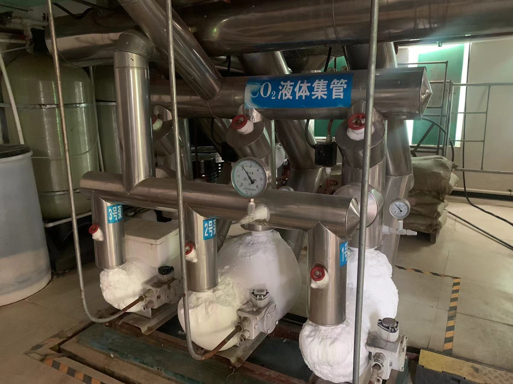 红宇濮阳万邦CO2氨复叠冷库机房制冷系统（三）